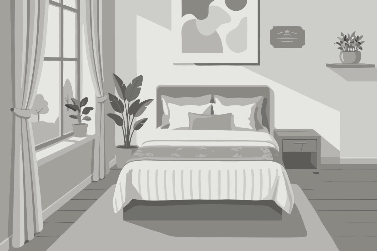 Quarto Deluxe com Cama de Casal ou 2 de Solteiro